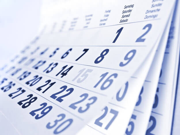 calendário